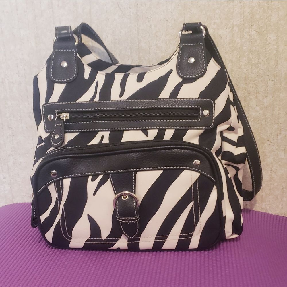 Zebra print purse - Picture 4 of 8